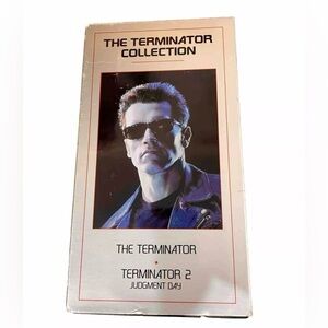 VHS- The Terminator Collection (VHS, 1992, 2-Tape Set)   LIVE - 1&2